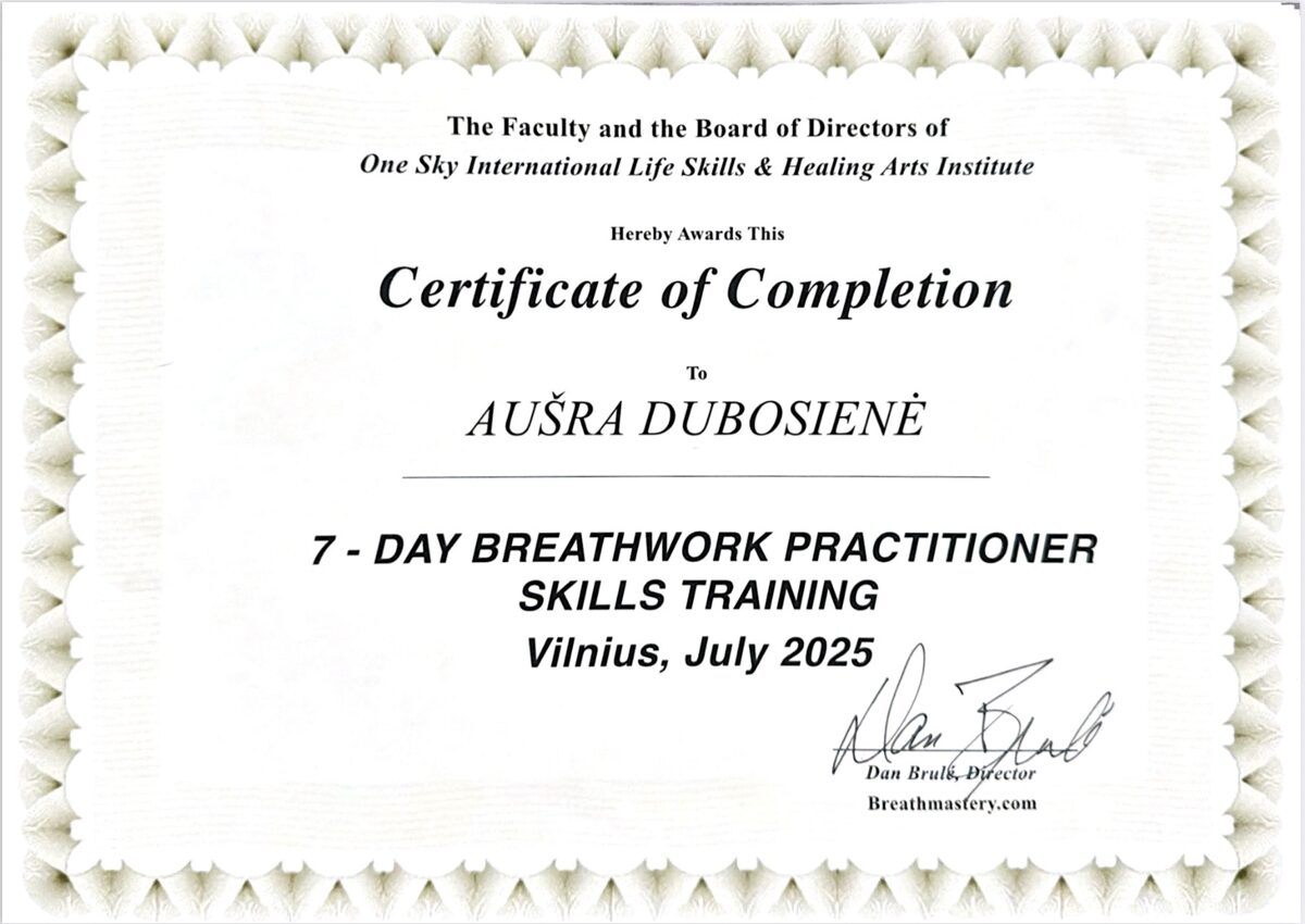 santykiai ir kvėpavimas